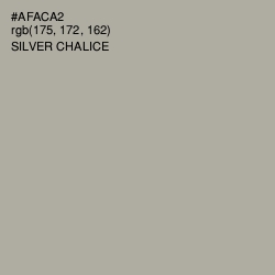 #AFACA2 - Silver Chalice Color Image